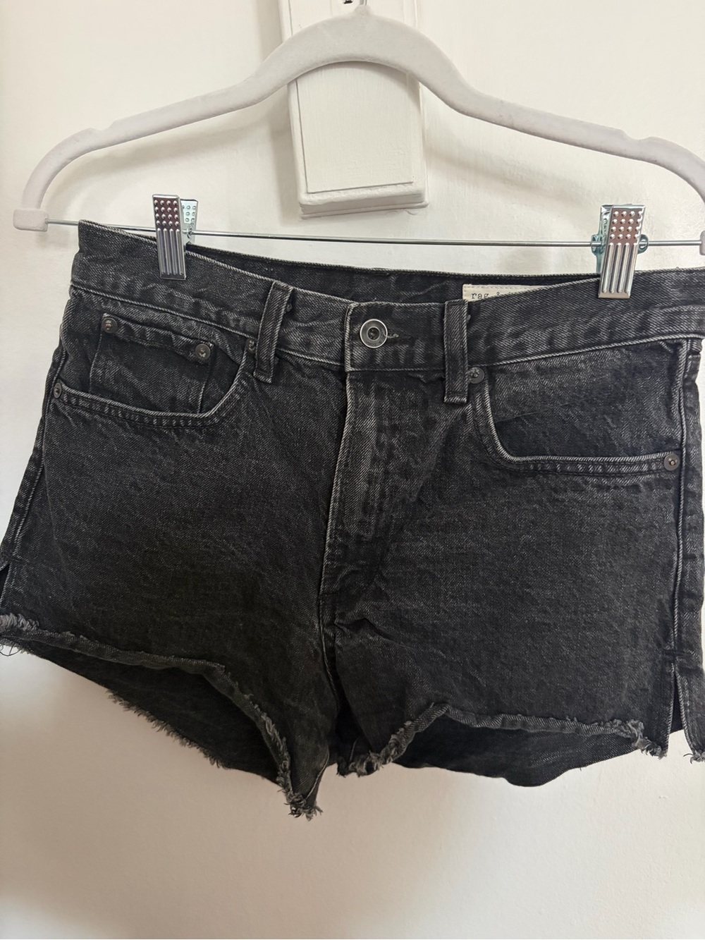 Rag & Bone Women’s Washed Denim Cutoff Shorts